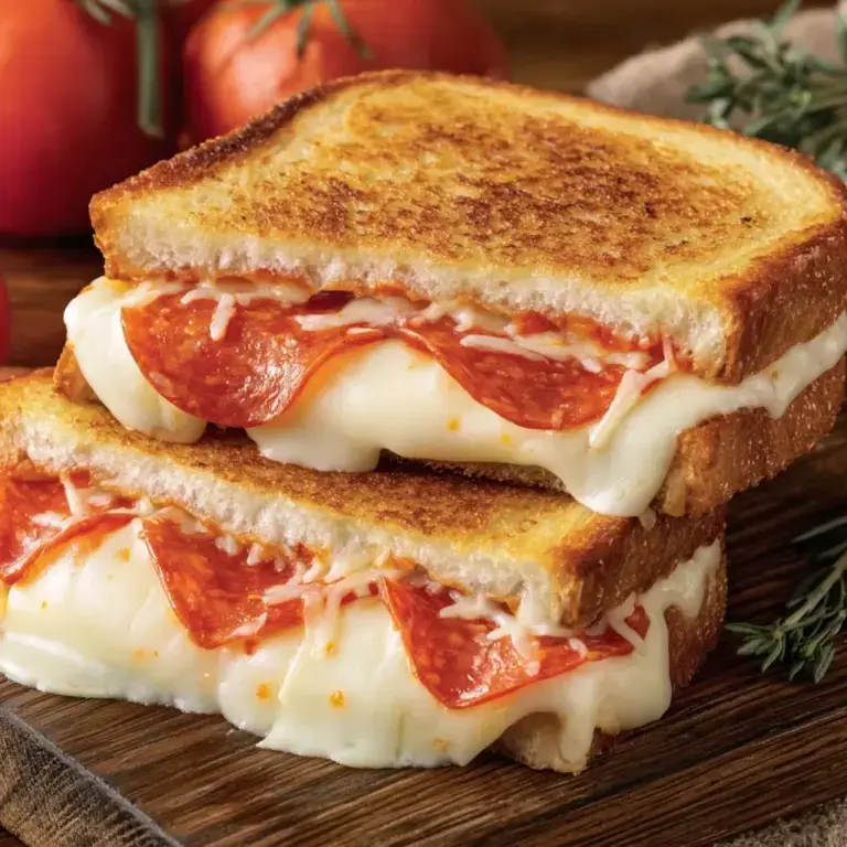 Grilled Cheese alla Pizza con Pepperoni: il Panino Filante Pronto in 15 Minuti