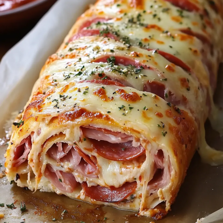 Stromboli Italiano: il rotolo di pizza filante con salumi e formaggio perfetto per tutta la famiglia