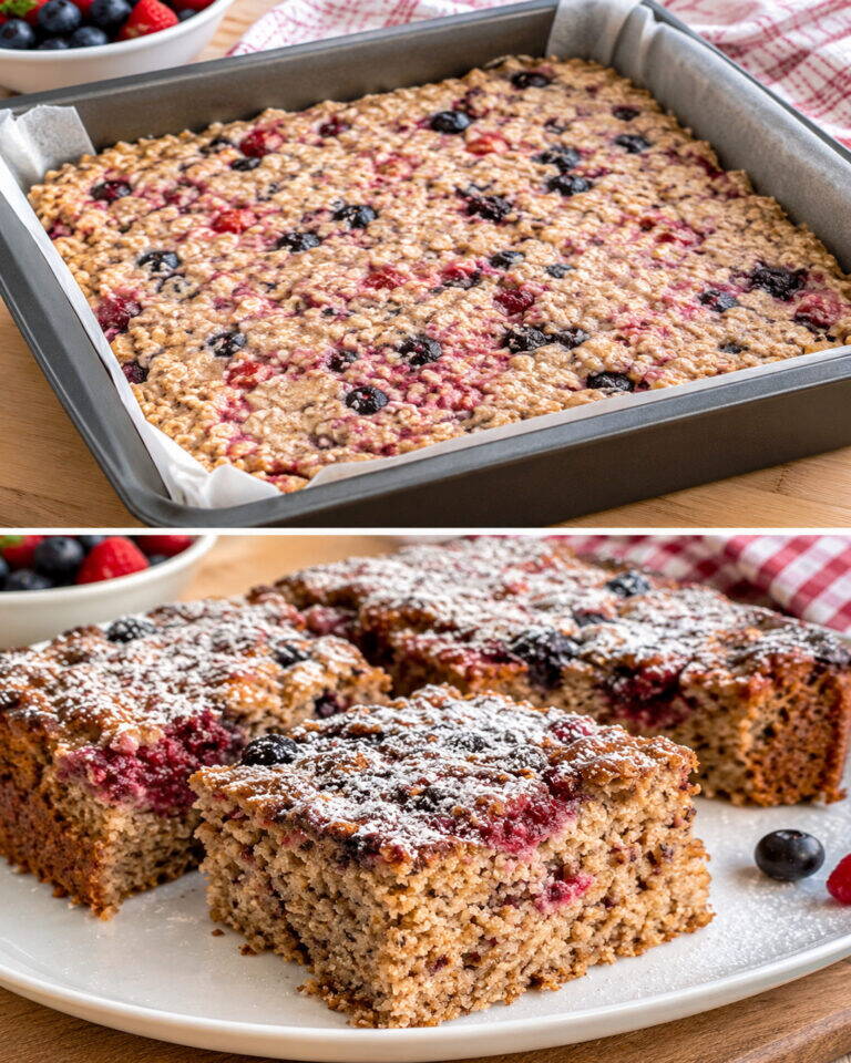Niente farina! Senza zucchero! Torta ai frutti di bosco con ingredienti semplici! Senza uova!