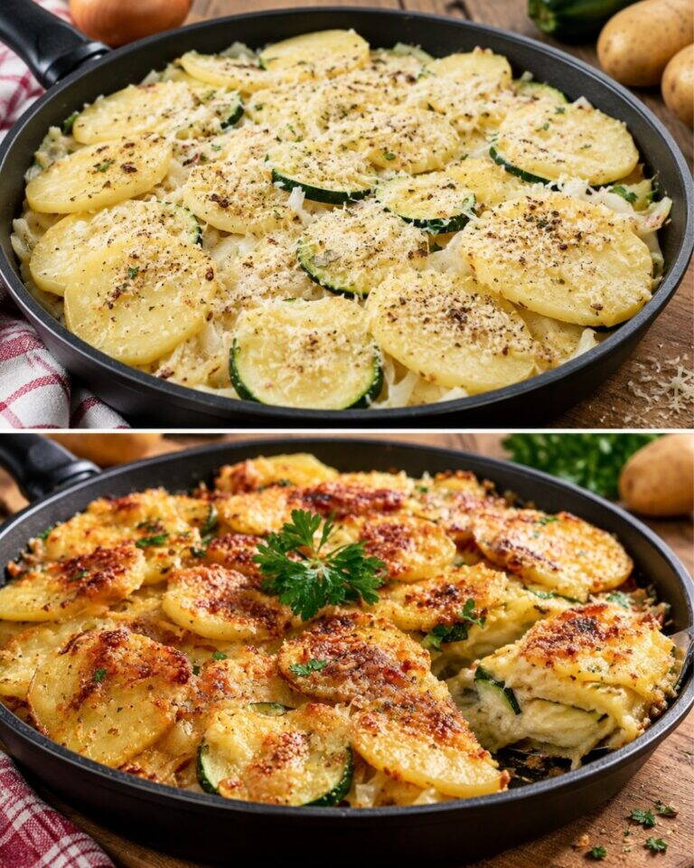 Patate e zucchine sono migliori della carne! Ne mangerei ogni giorno! Ricetta