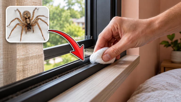 Un trucco per scoraggiare i ragni dall’insediarsi in casa vostra